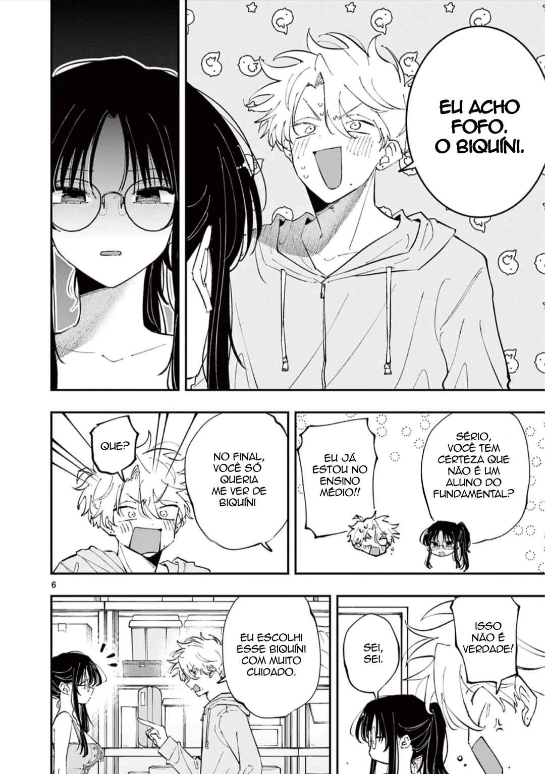 Tonari no Seki no Yatsu ga Souiu Me de Mitekuru — Cap. 69, pág. 6