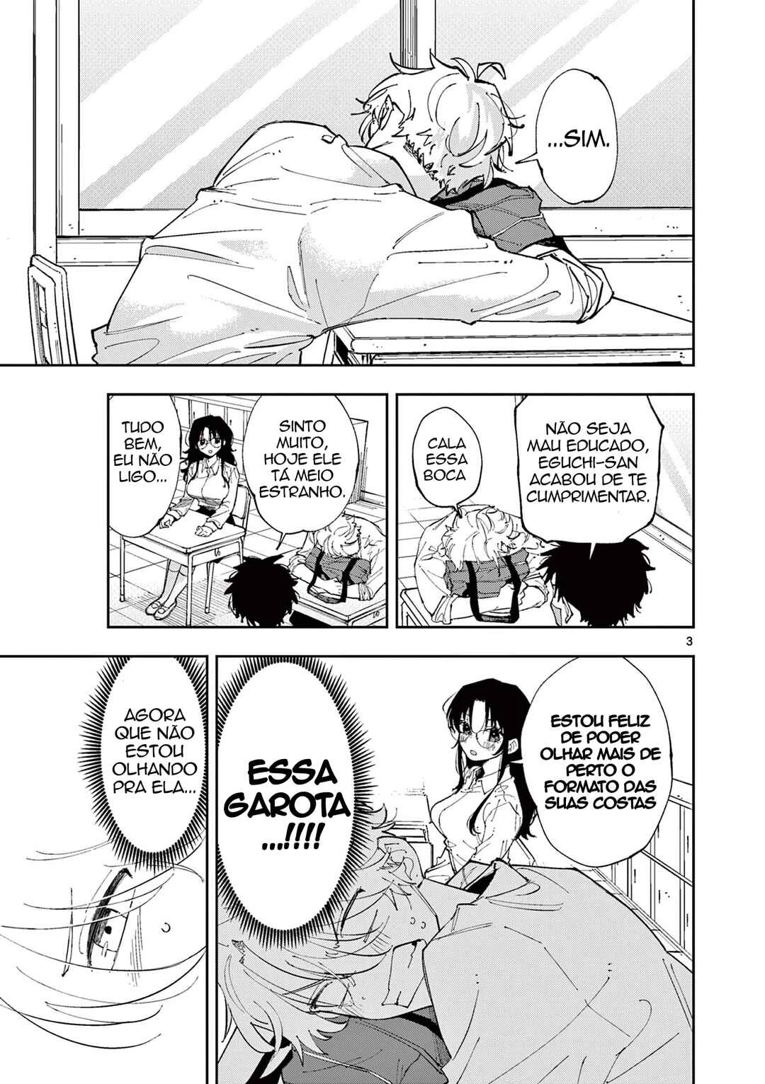 Tonari no Seki no Yatsu ga Souiu Me de Mitekuru — Cap. 7, pág. 3