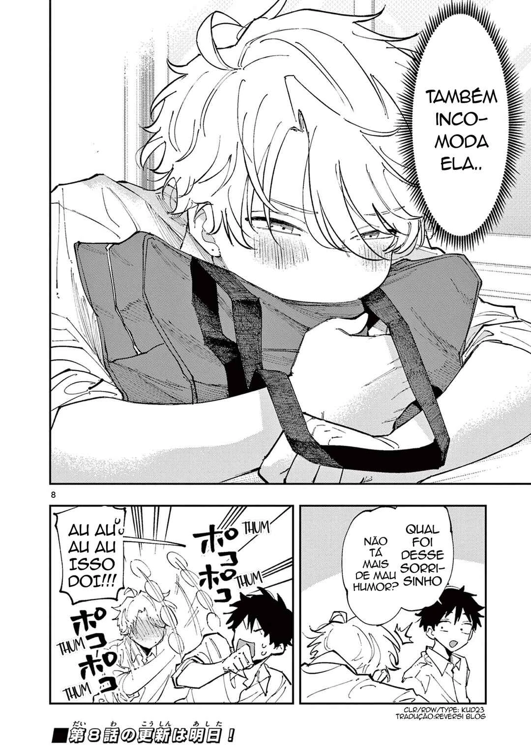Tonari no Seki no Yatsu ga Souiu Me de Mitekuru — Cap. 7, pág. 8