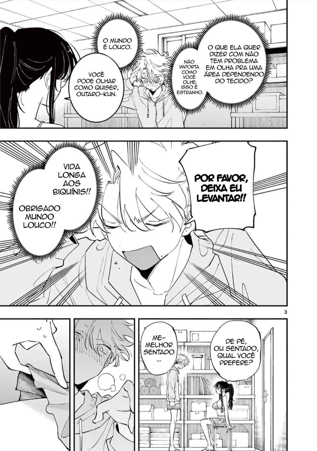 Tonari no Seki no Yatsu ga Souiu Me de Mitekuru — Cap. 71, pág. 3