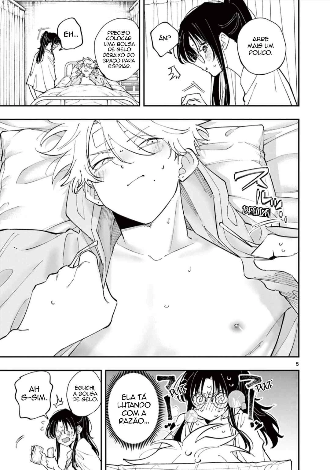 Tonari no Seki no Yatsu ga Souiu Me de Mitekuru — Cap. 72, pág. 5