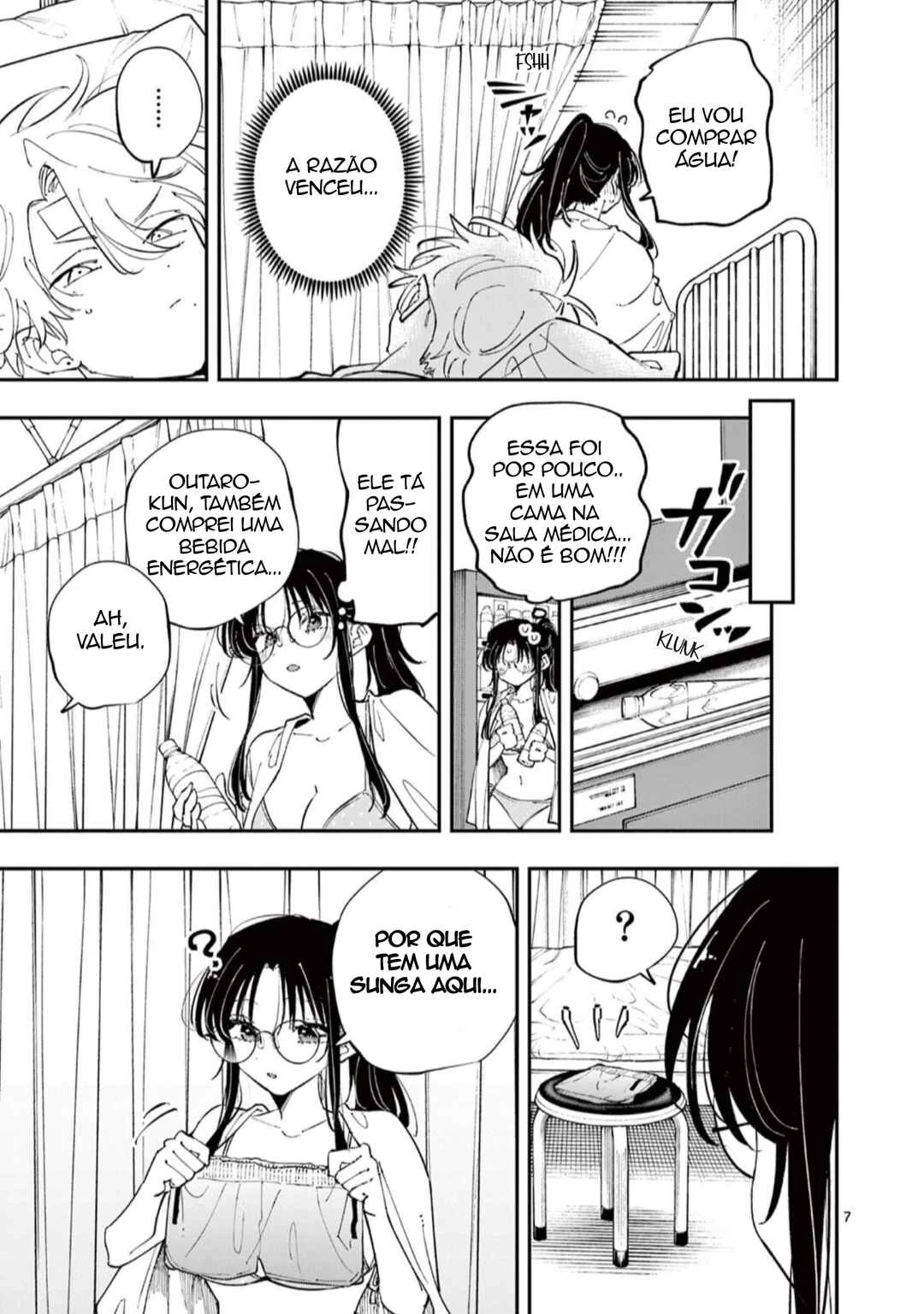Tonari no Seki no Yatsu ga Souiu Me de Mitekuru — Cap. 72, pág. 7