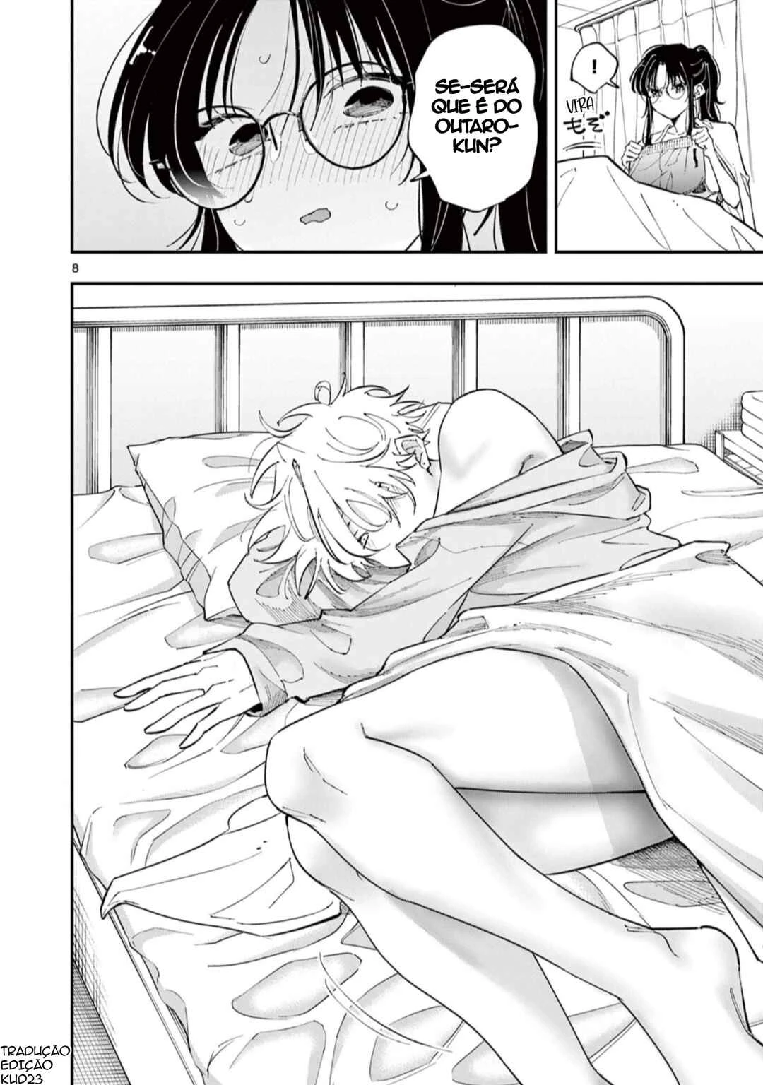 Tonari no Seki no Yatsu ga Souiu Me de Mitekuru — Cap. 72, pág. 8