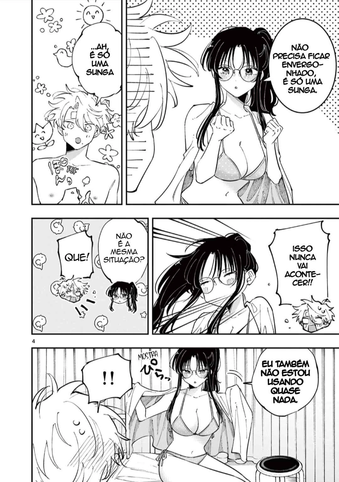 Tonari no Seki no Yatsu ga Souiu Me de Mitekuru — Cap. 74, pág. 4