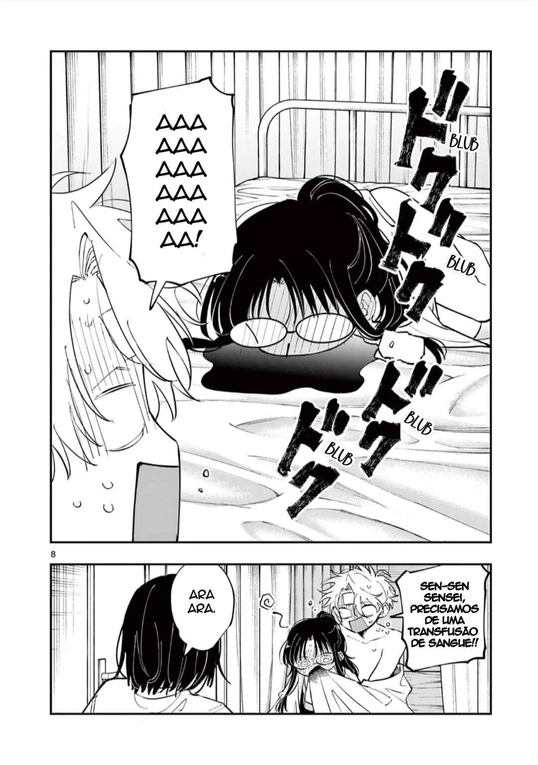 Tonari no Seki no Yatsu ga Souiu Me de Mitekuru — Cap. 74, pág. 8