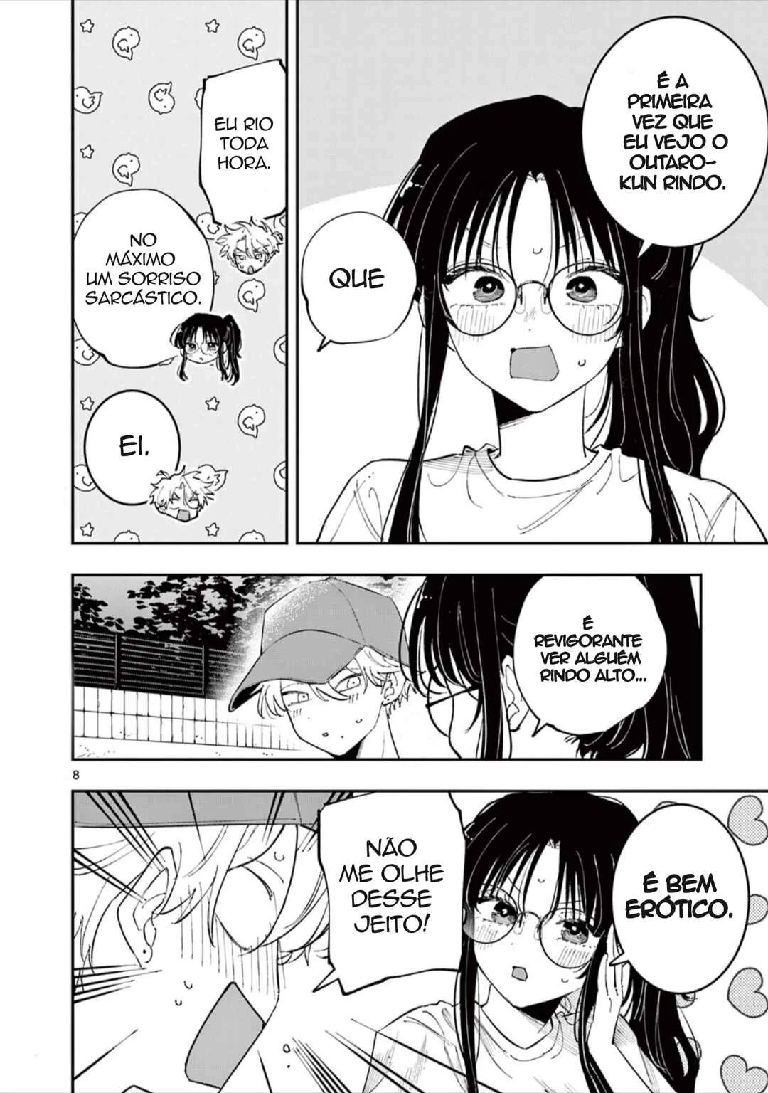Tonari no Seki no Yatsu ga Souiu Me de Mitekuru — Cap. 75, pág. 8