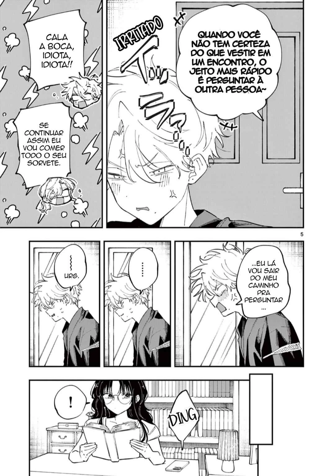 Tonari no Seki no Yatsu ga Souiu Me de Mitekuru — Cap. 76, pág. 5