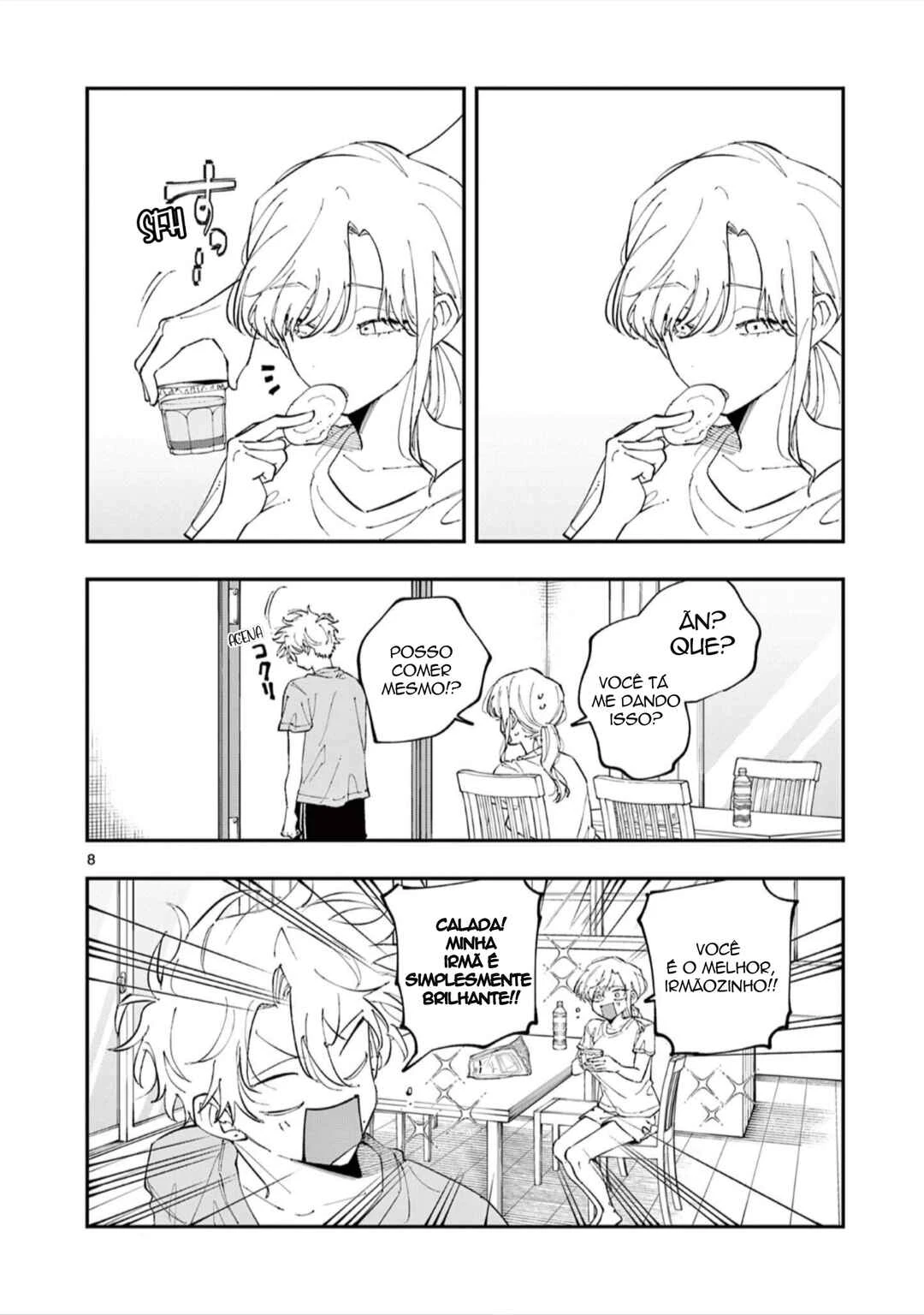 Tonari no Seki no Yatsu ga Souiu Me de Mitekuru — Cap. 76, pág. 8