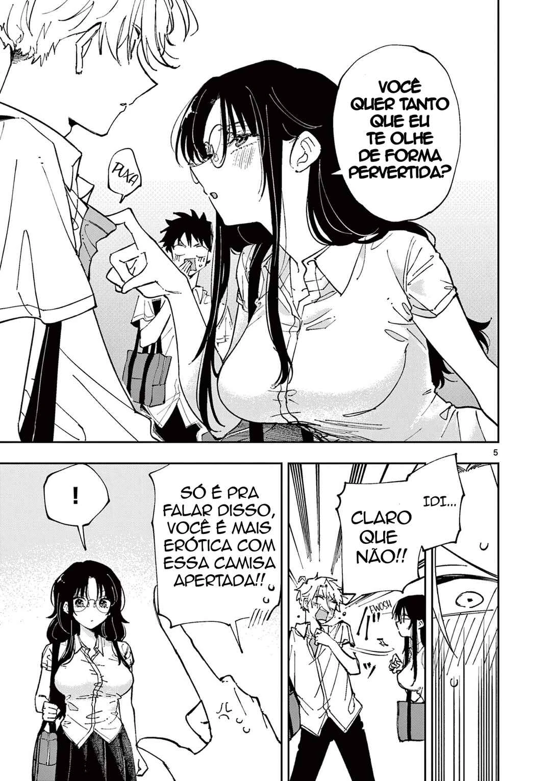 Tonari no Seki no Yatsu ga Souiu Me de Mitekuru — Cap. 8, pág. 5