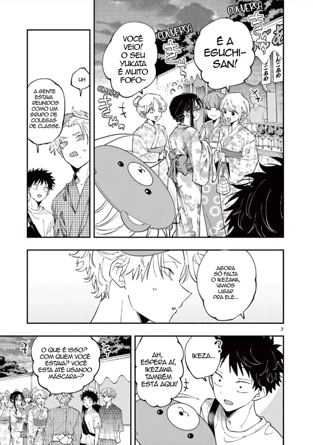Tonari no Seki no Yatsu ga Souiu Me de Mitekuru — Cap. 81, pág. 7