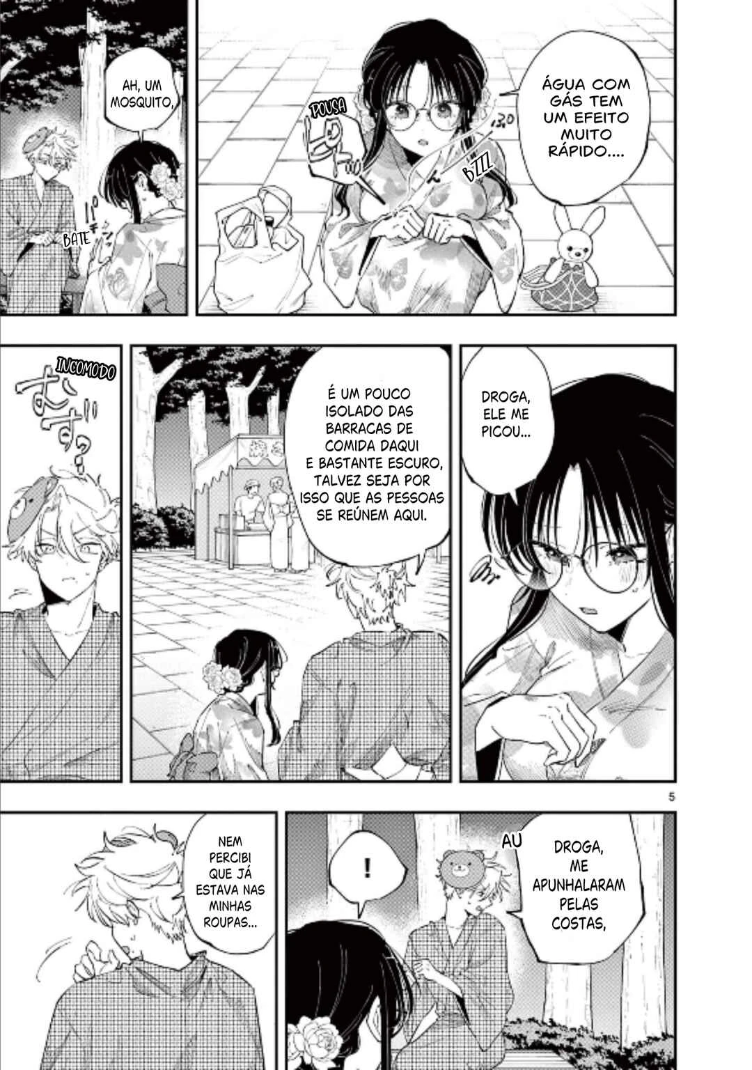 Tonari no Seki no Yatsu ga Souiu Me de Mitekuru — Cap. 86, pág. 5