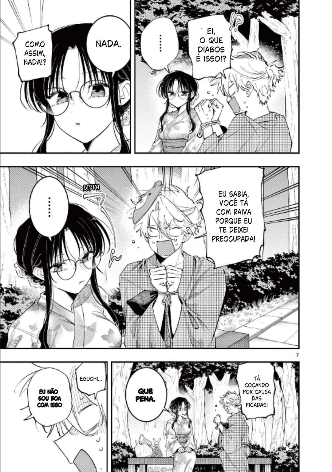 Tonari no Seki no Yatsu ga Souiu Me de Mitekuru — Cap. 86, pág. 7