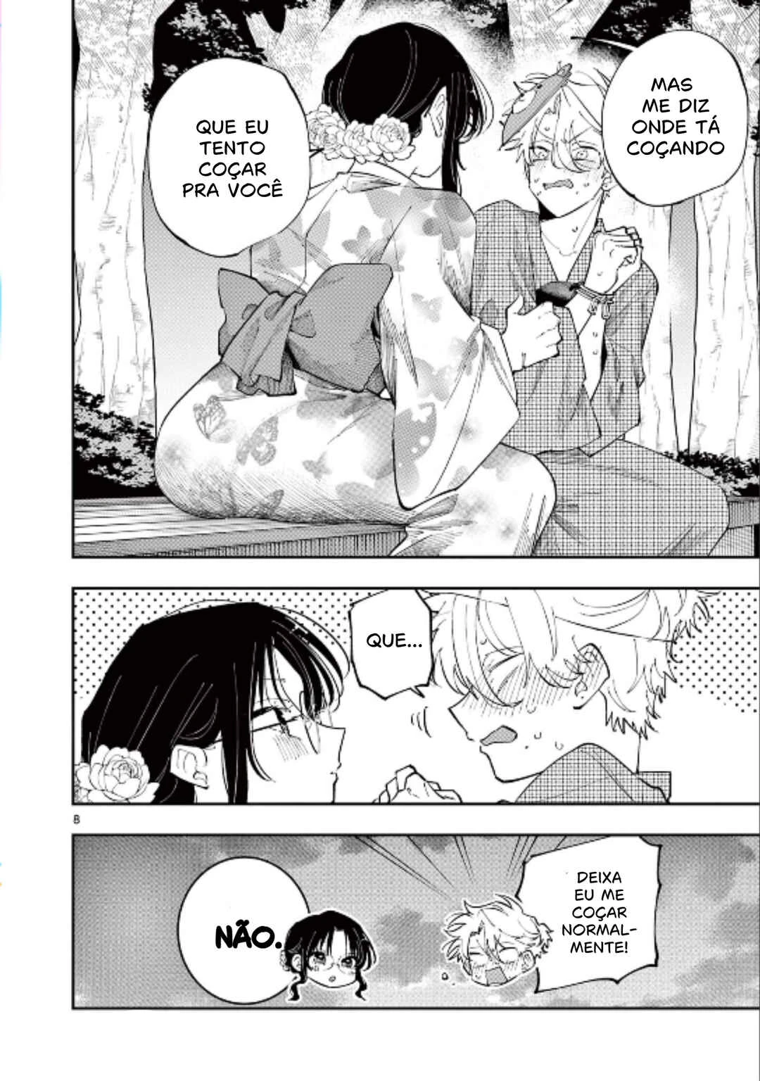 Tonari no Seki no Yatsu ga Souiu Me de Mitekuru — Cap. 86, pág. 8