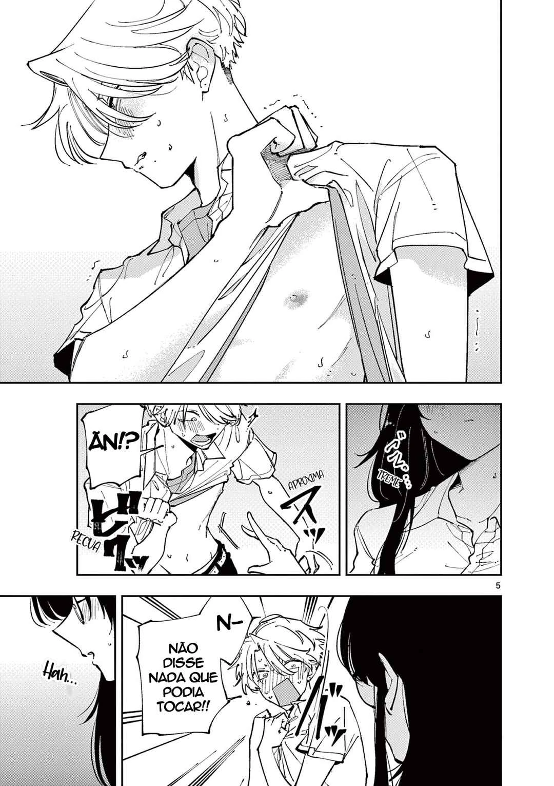 Tonari no Seki no Yatsu ga Souiu Me de Mitekuru — Cap. 9, pág. 5
