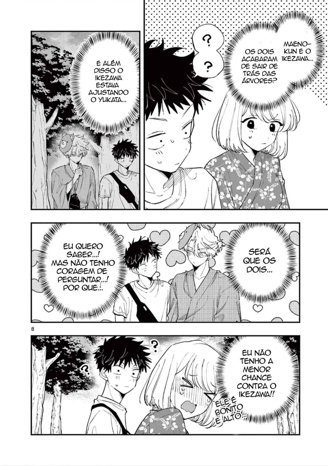 Tonari no Seki no Yatsu ga Souiu Me de Mitekuru — Cap. 90, pág. 8