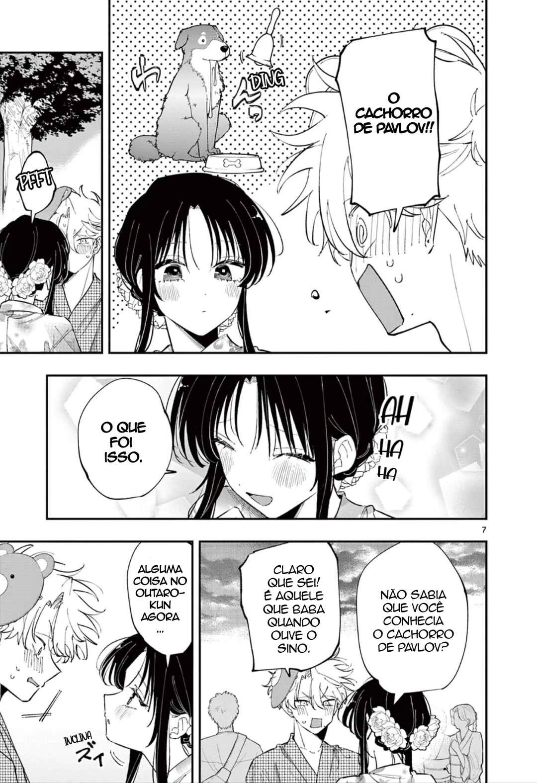 Tonari no Seki no Yatsu ga Souiu Me de Mitekuru — Cap. 91, pág. 7