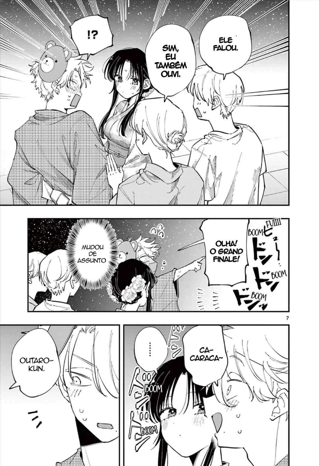 Tonari no Seki no Yatsu ga Souiu Me de Mitekuru — Cap. 92, pág. 7