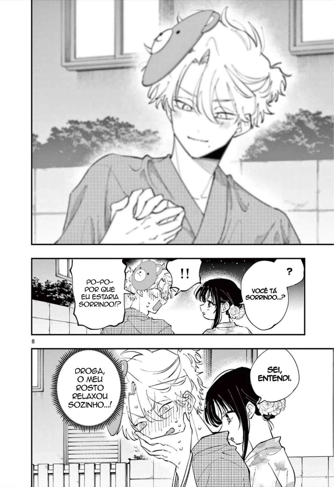 Tonari no Seki no Yatsu ga Souiu Me de Mitekuru — Cap. 93, pág. 8