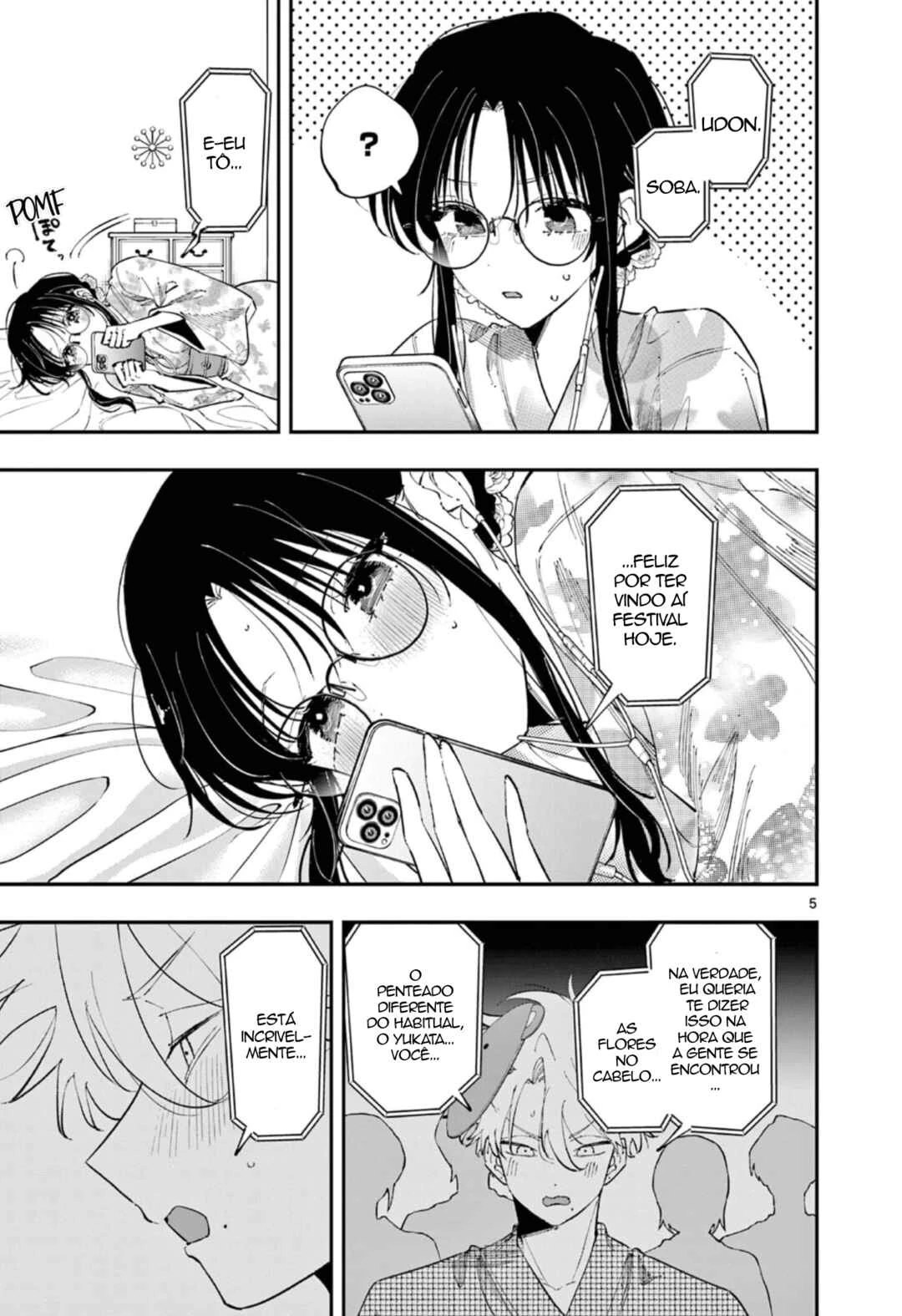 Tonari no Seki no Yatsu ga Souiu Me de Mitekuru — Cap. 95, pág. 5