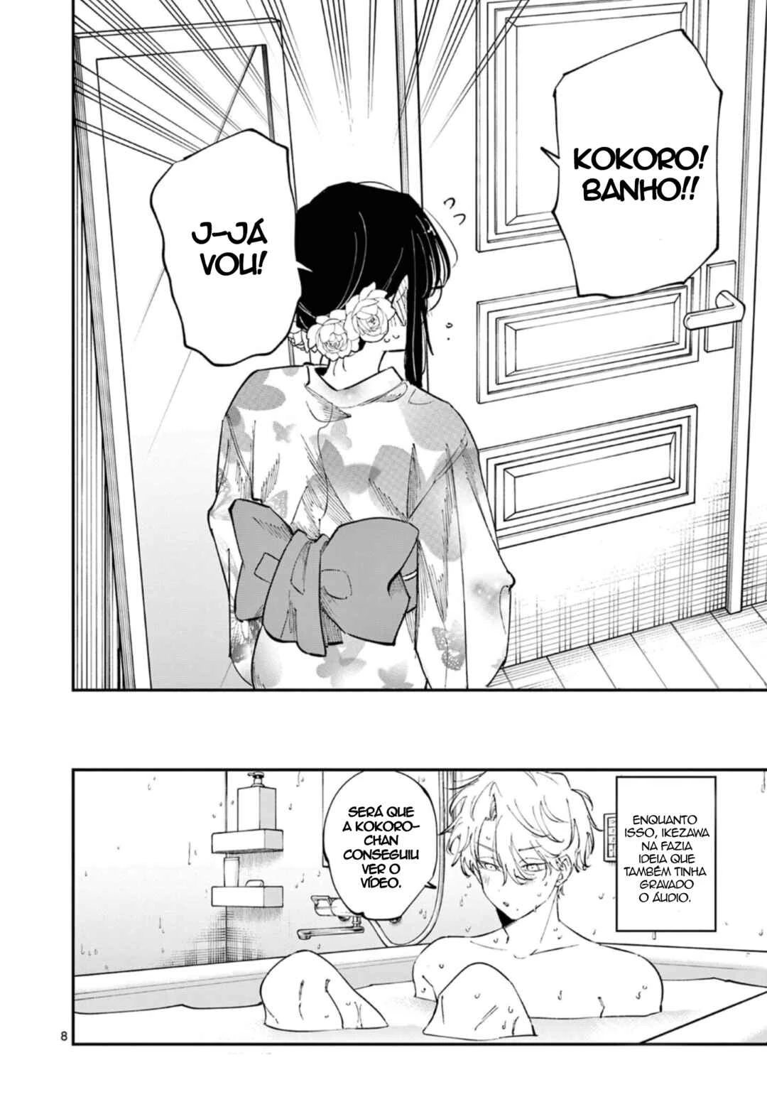Tonari no Seki no Yatsu ga Souiu Me de Mitekuru — Cap. 95, pág. 8