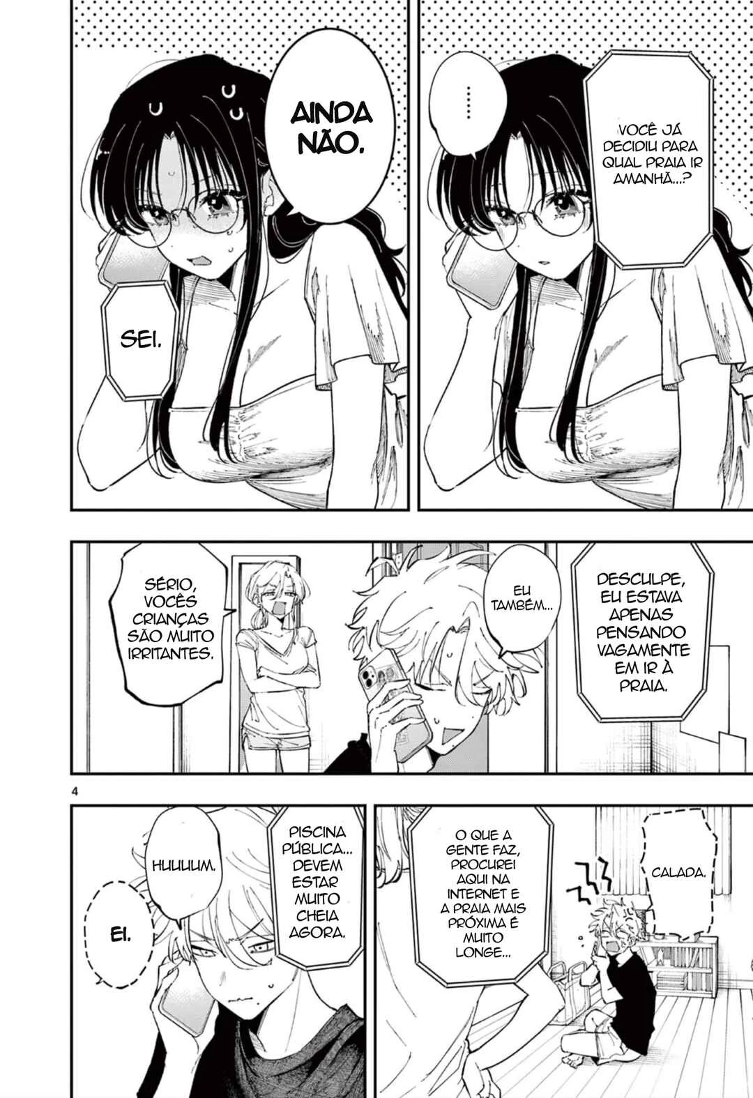 Tonari no Seki no Yatsu ga Souiu Me de Mitekuru — Cap. 97, pág. 4