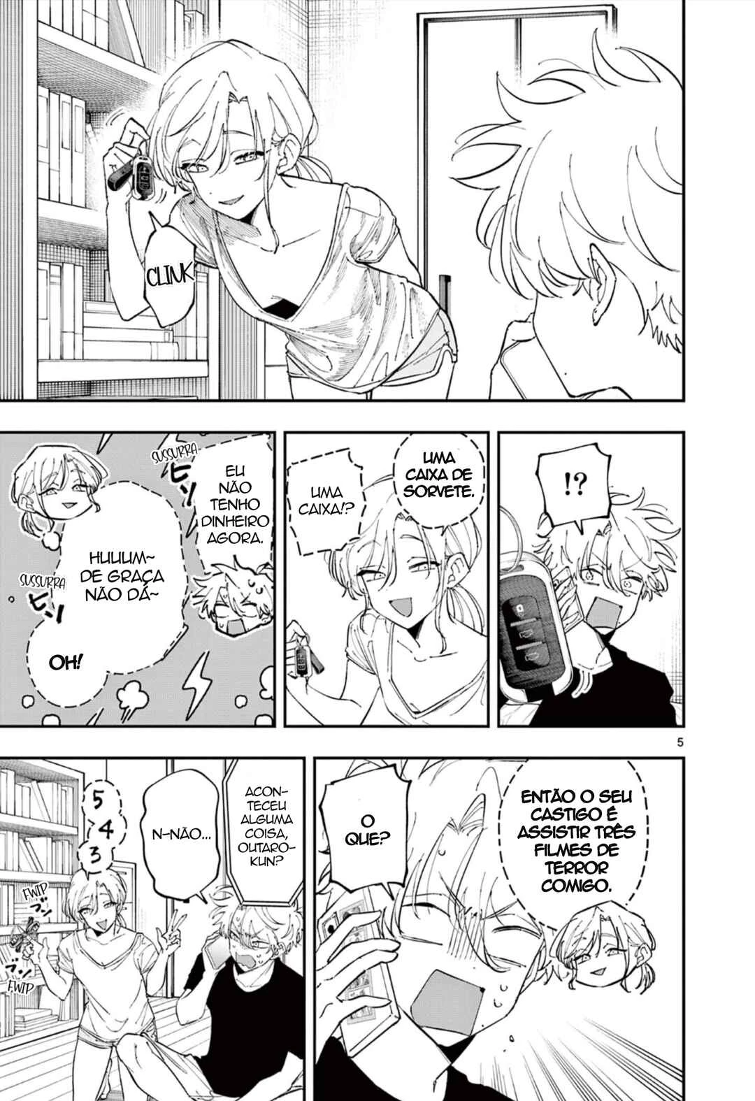 Tonari no Seki no Yatsu ga Souiu Me de Mitekuru — Cap. 97, pág. 5