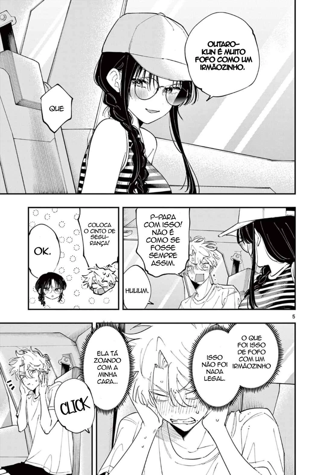 Tonari no Seki no Yatsu ga Souiu Me de Mitekuru — Cap. 98, pág. 5