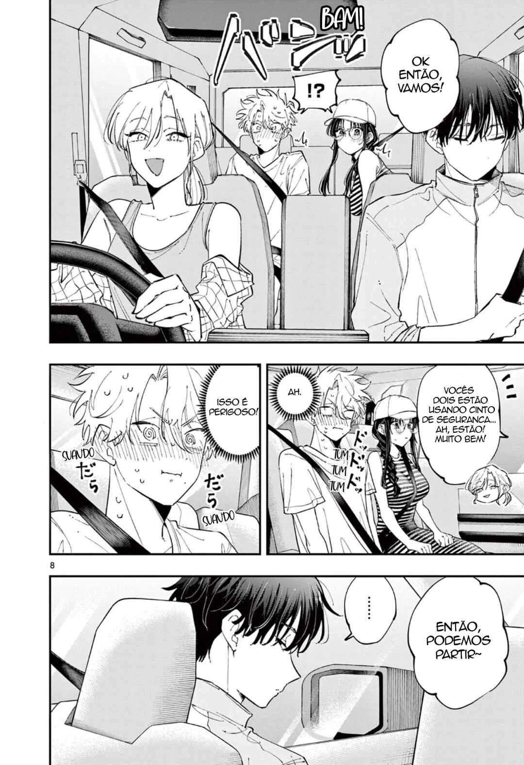Tonari no Seki no Yatsu ga Souiu Me de Mitekuru — Cap. 98, pág. 8
