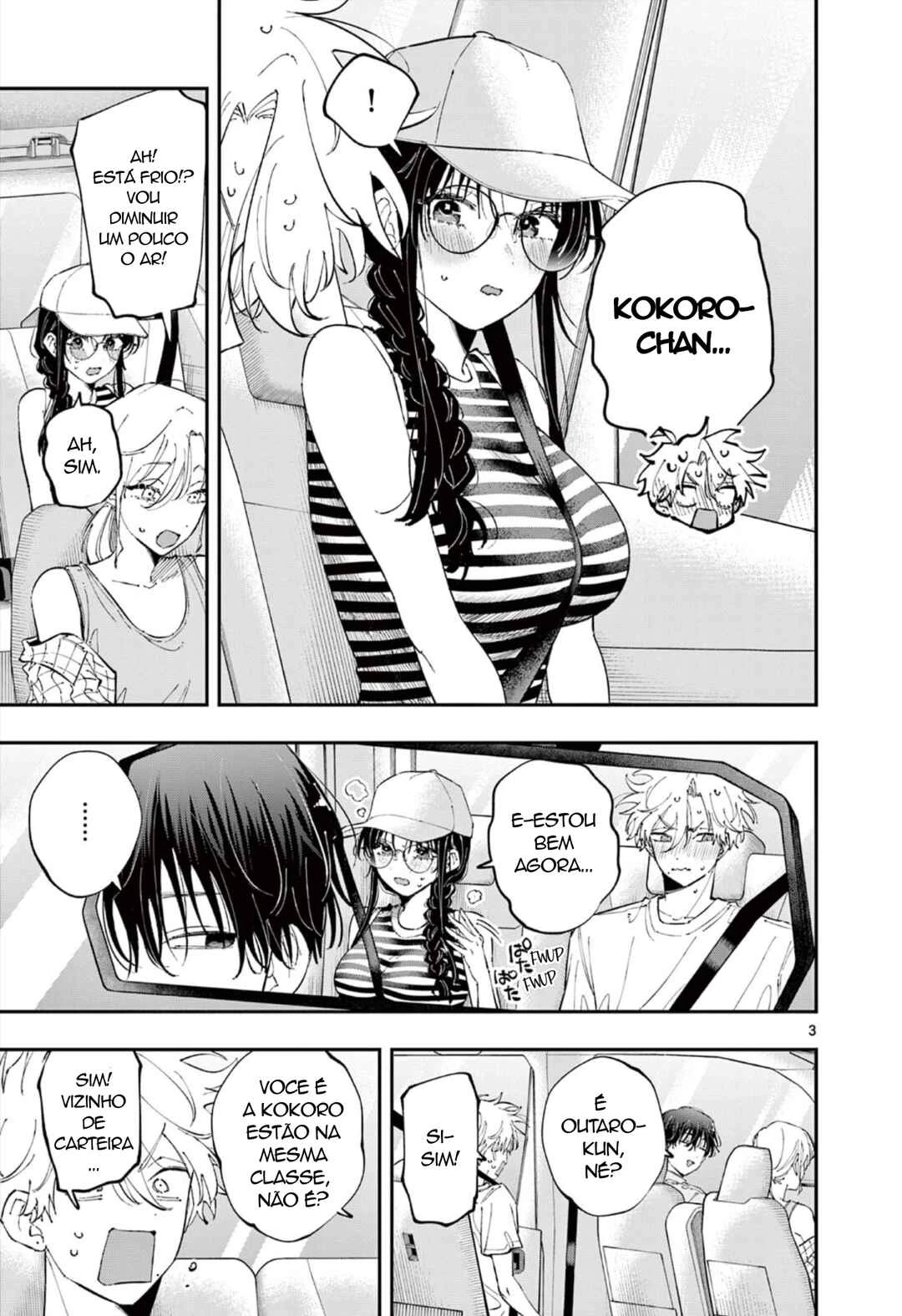 Tonari no Seki no Yatsu ga Souiu Me de Mitekuru — Cap. 99, pág. 3