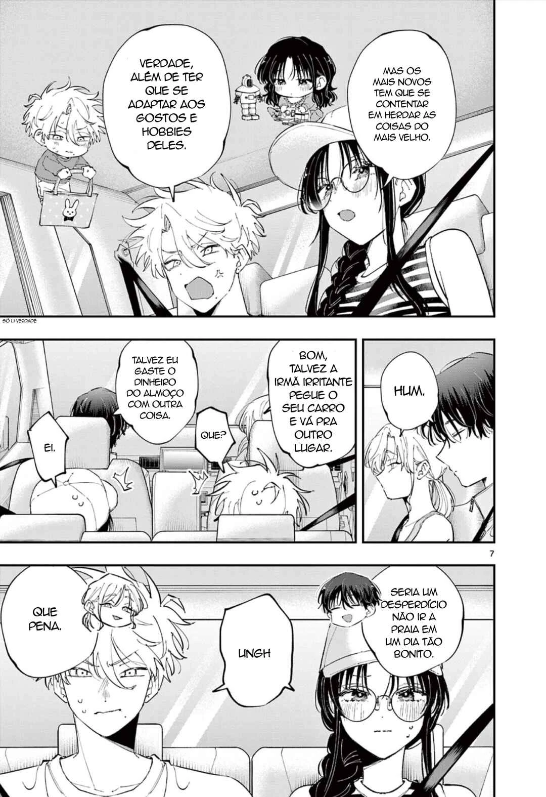 Tonari no Seki no Yatsu ga Souiu Me de Mitekuru — Cap. 99, pág. 7