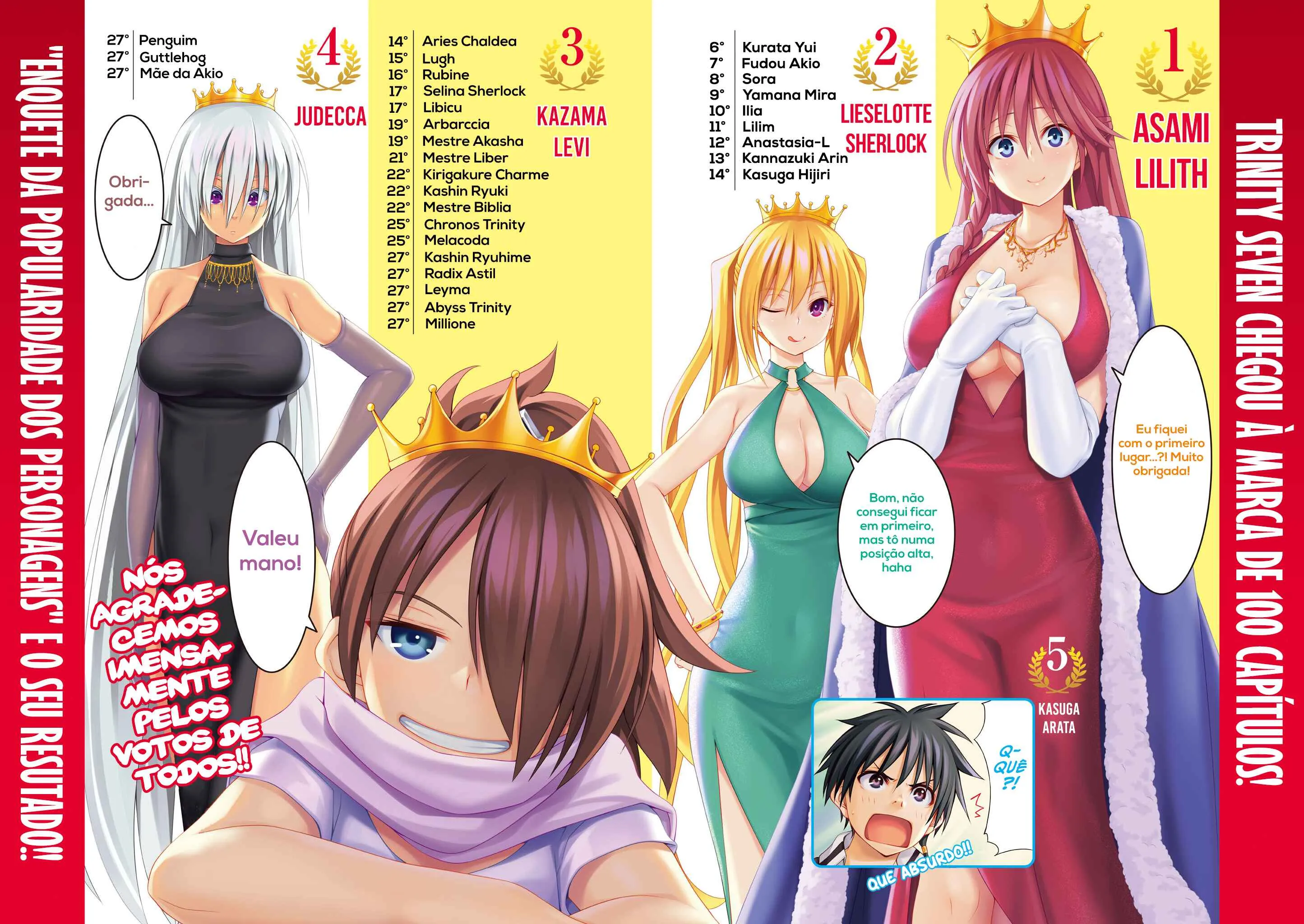Trinity Seven — Cap. 100, pág. 3