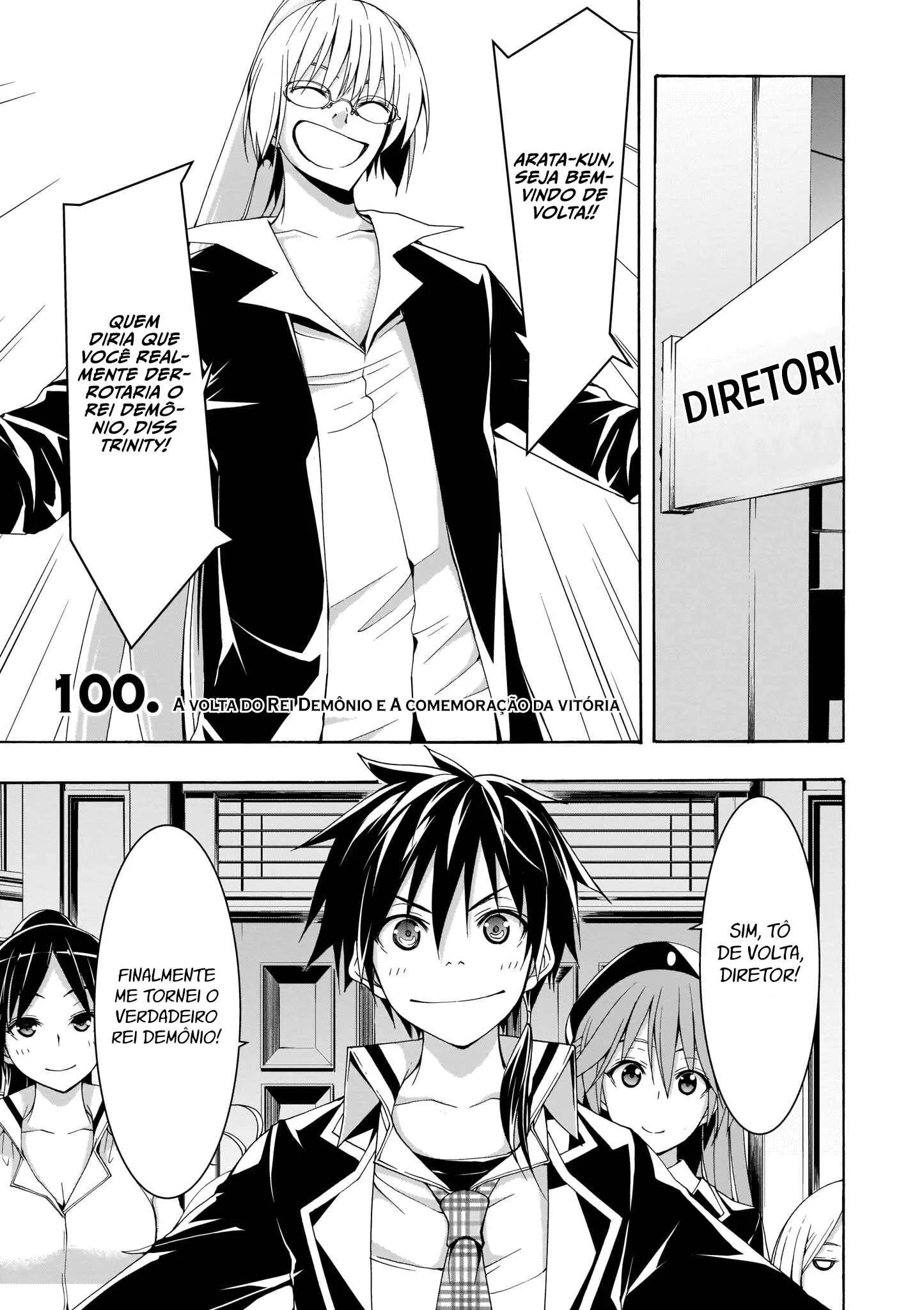 Trinity Seven — Cap. 100, pág. 4