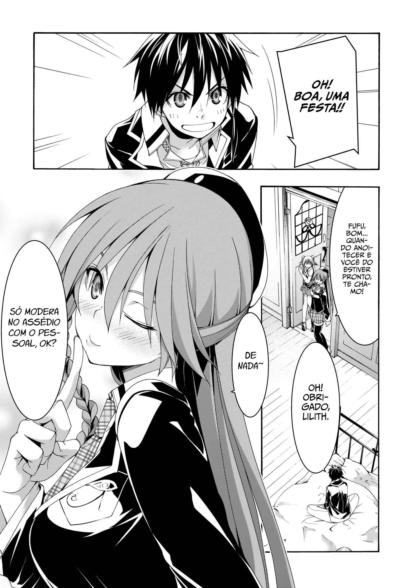 Trinity Seven — Cap. 100, pág. 12