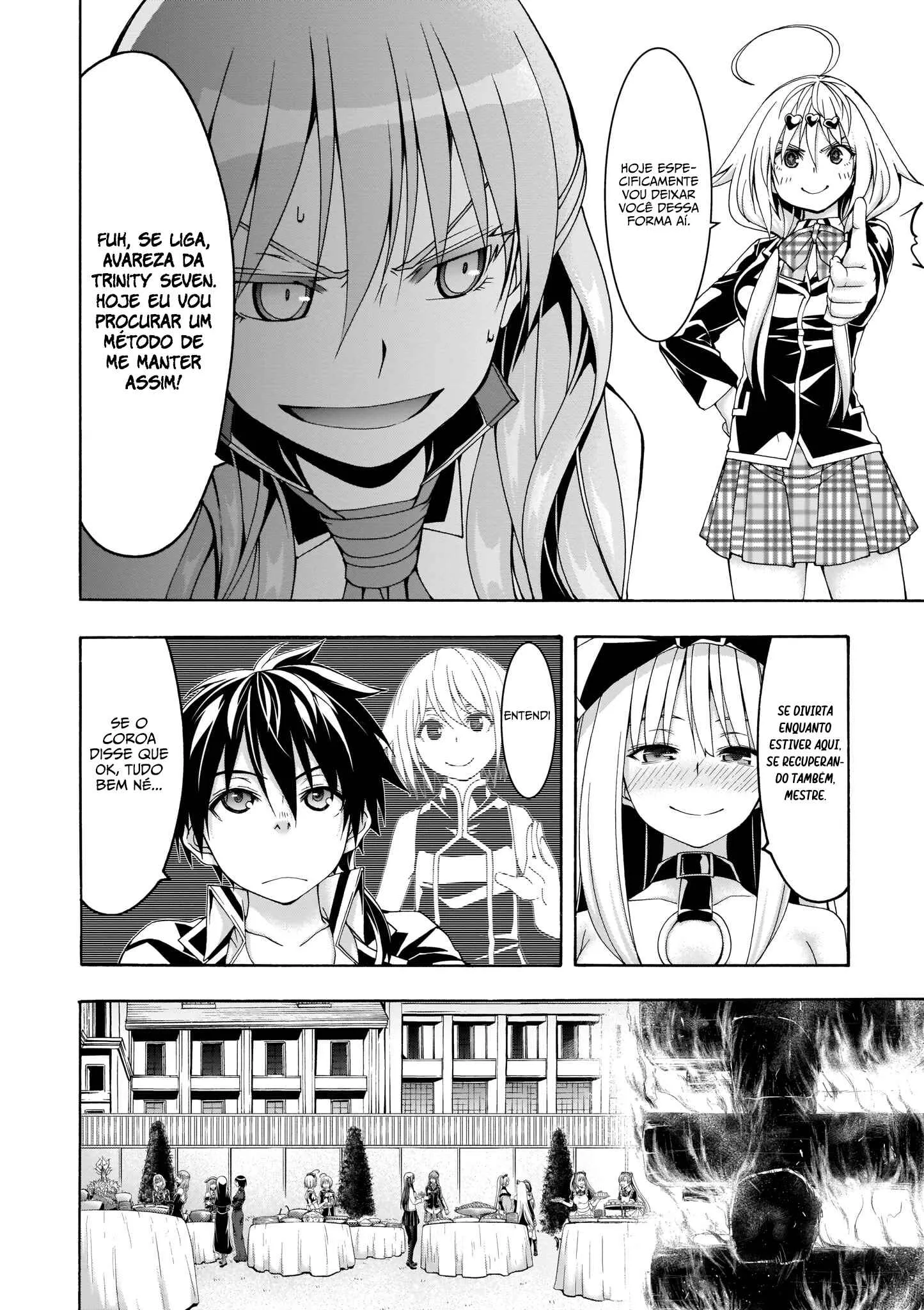 Trinity Seven — Cap. 100, pág. 21