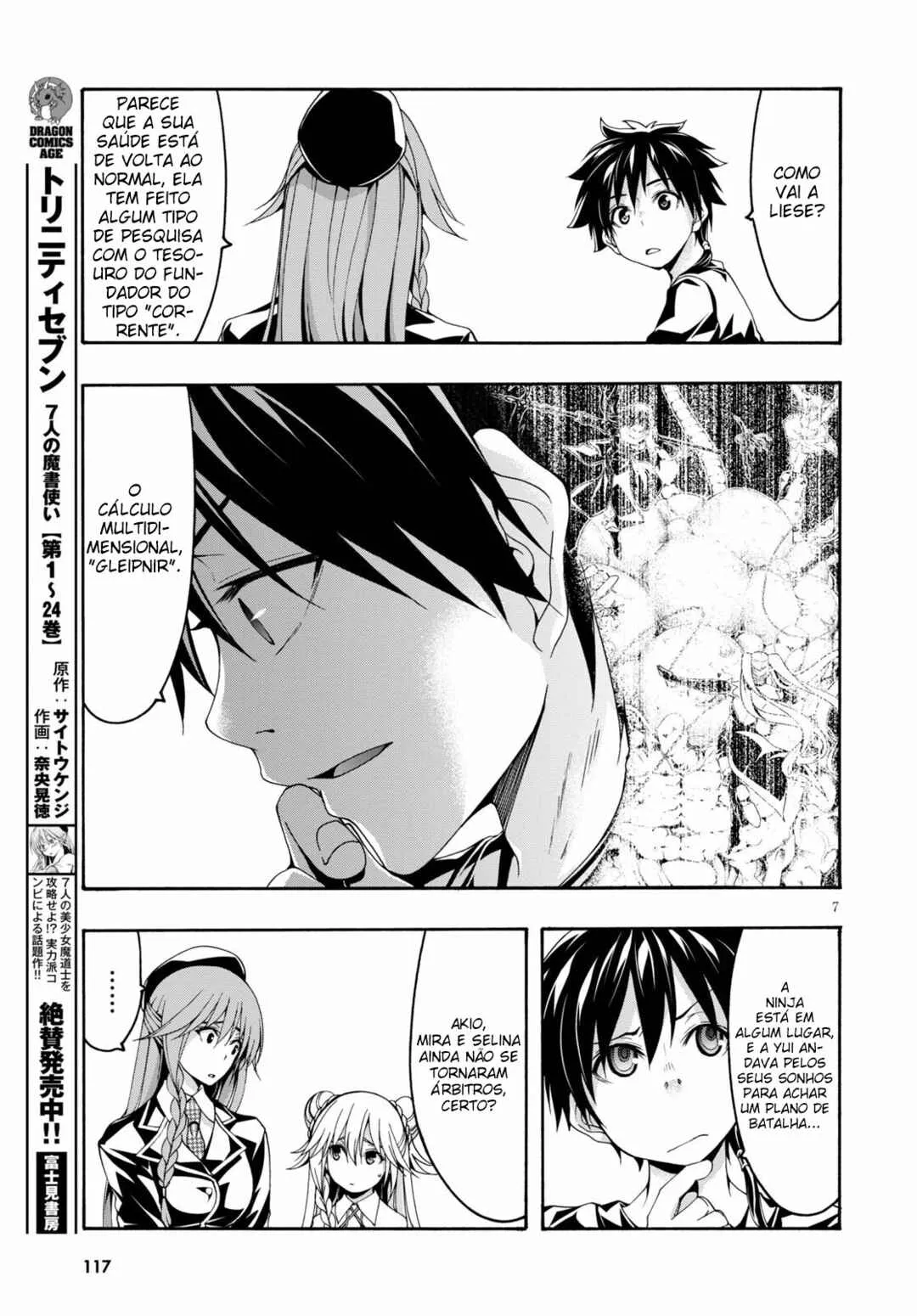 Trinity Seven — Cap. 117, pág. 8