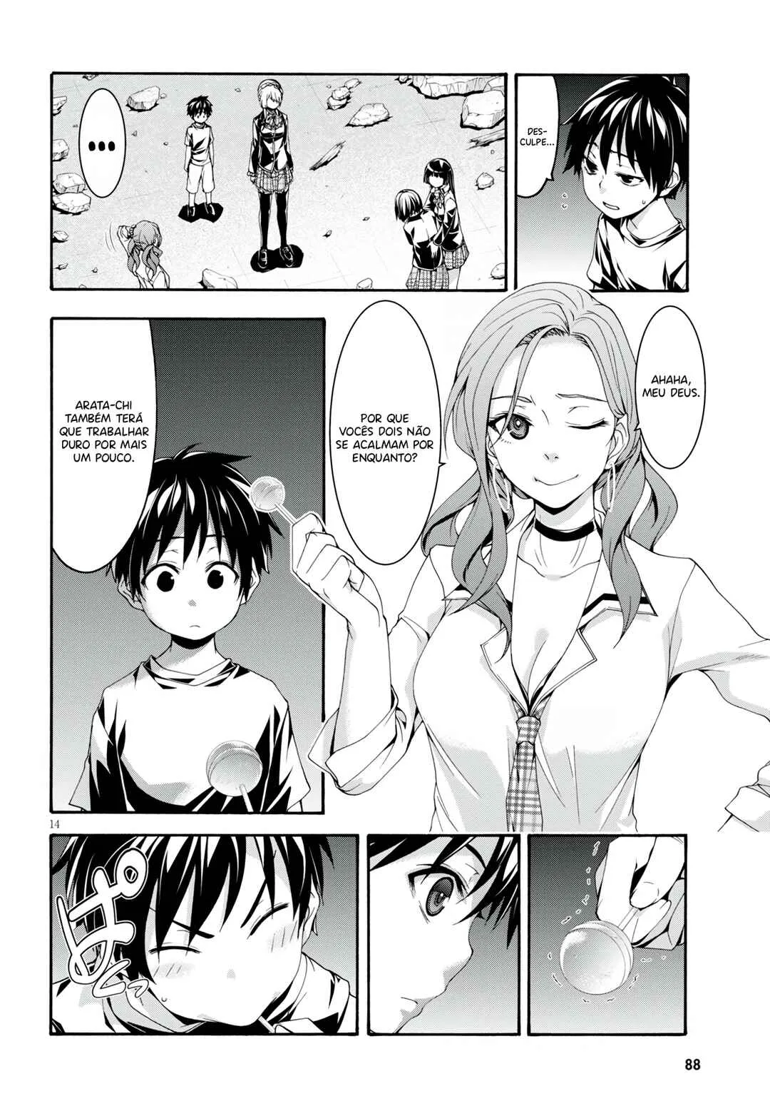 Trinity Seven — Cap. 128, pág. 15
