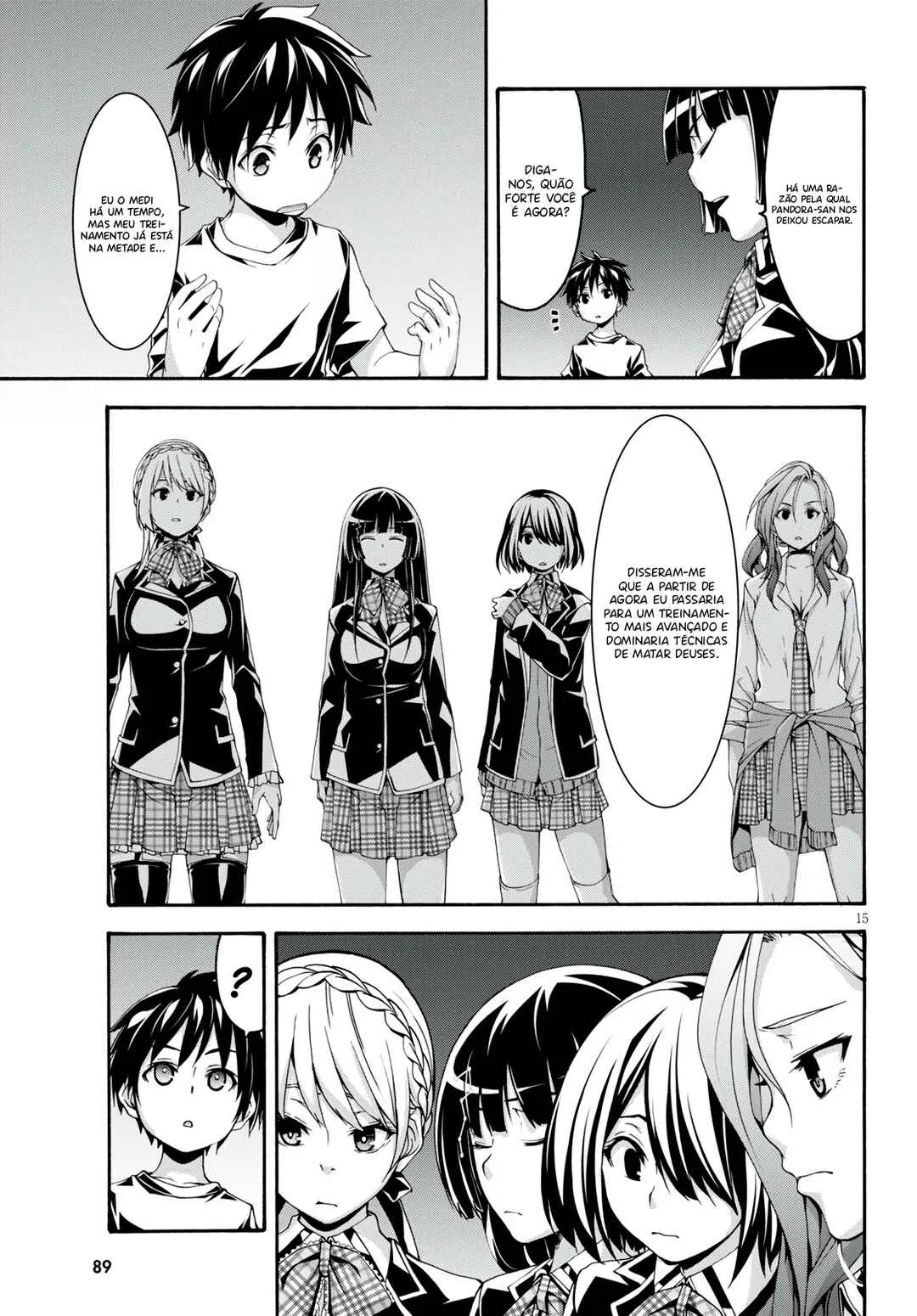 Trinity Seven — Cap. 128, pág. 16