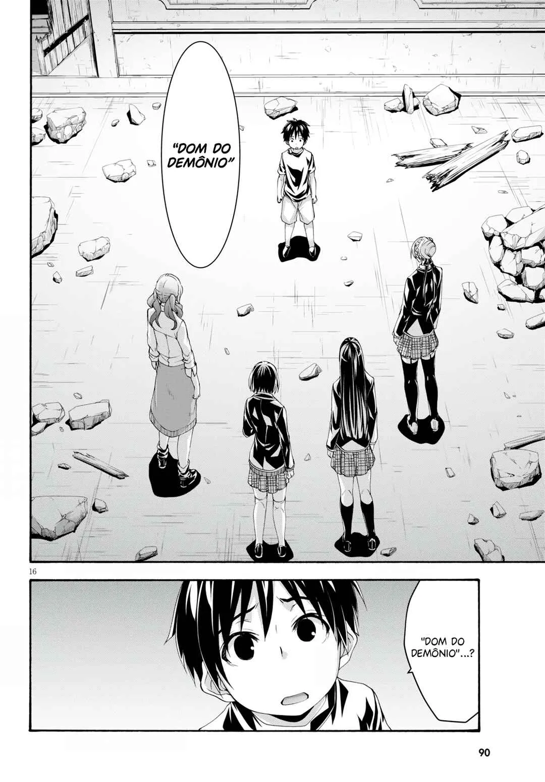 Trinity Seven — Cap. 128, pág. 17