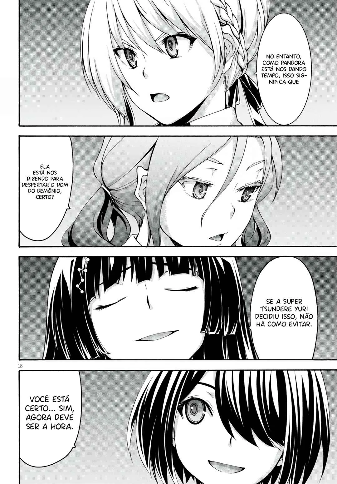 Trinity Seven — Cap. 128, pág. 19