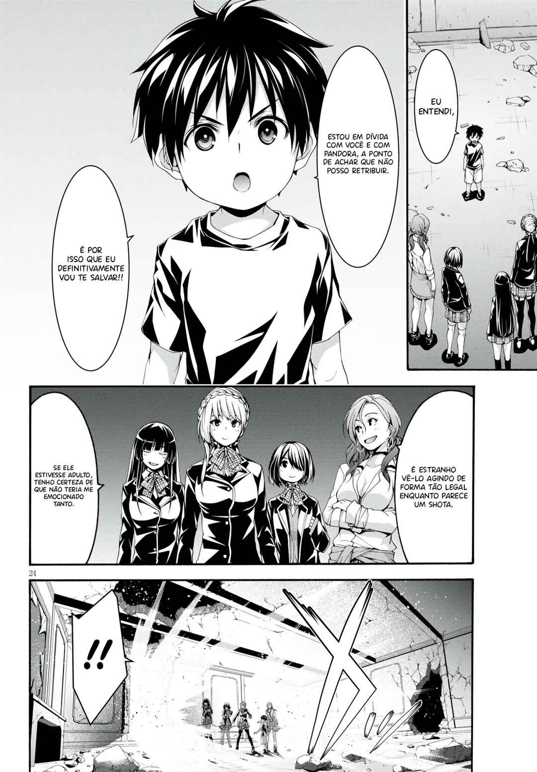 Trinity Seven — Cap. 128, pág. 25