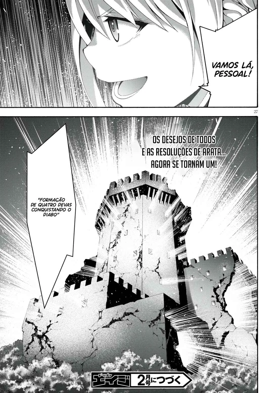 Trinity Seven — Cap. 128, pág. 28