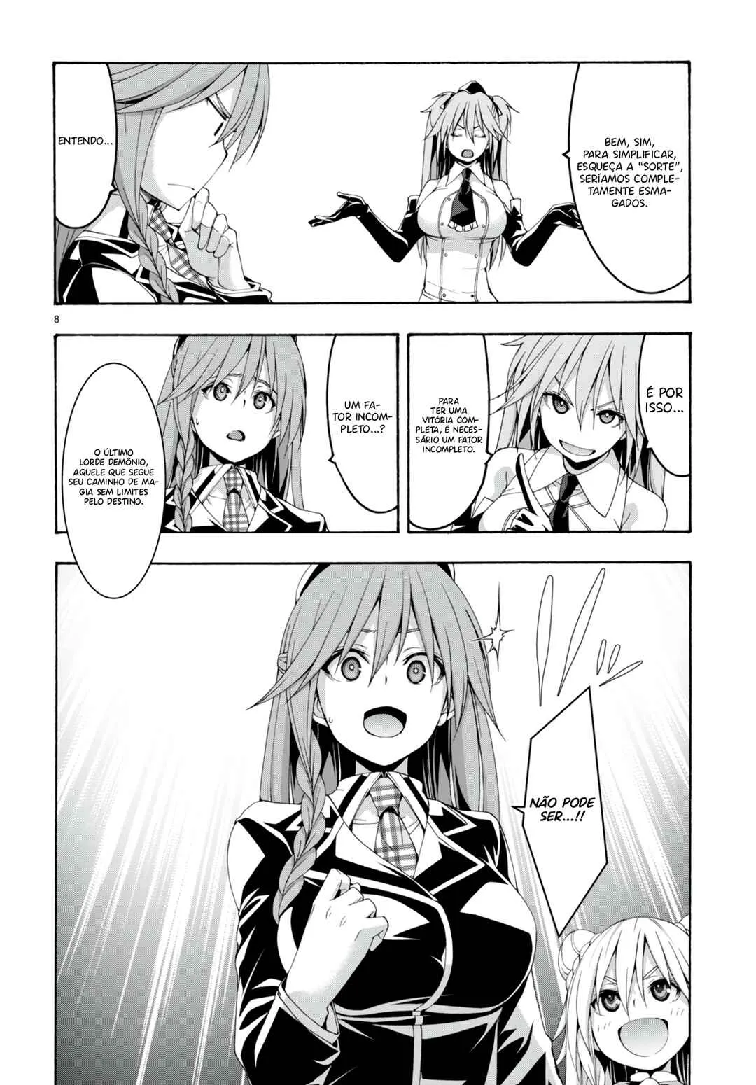 Trinity Seven — Cap. 133, pág. 9