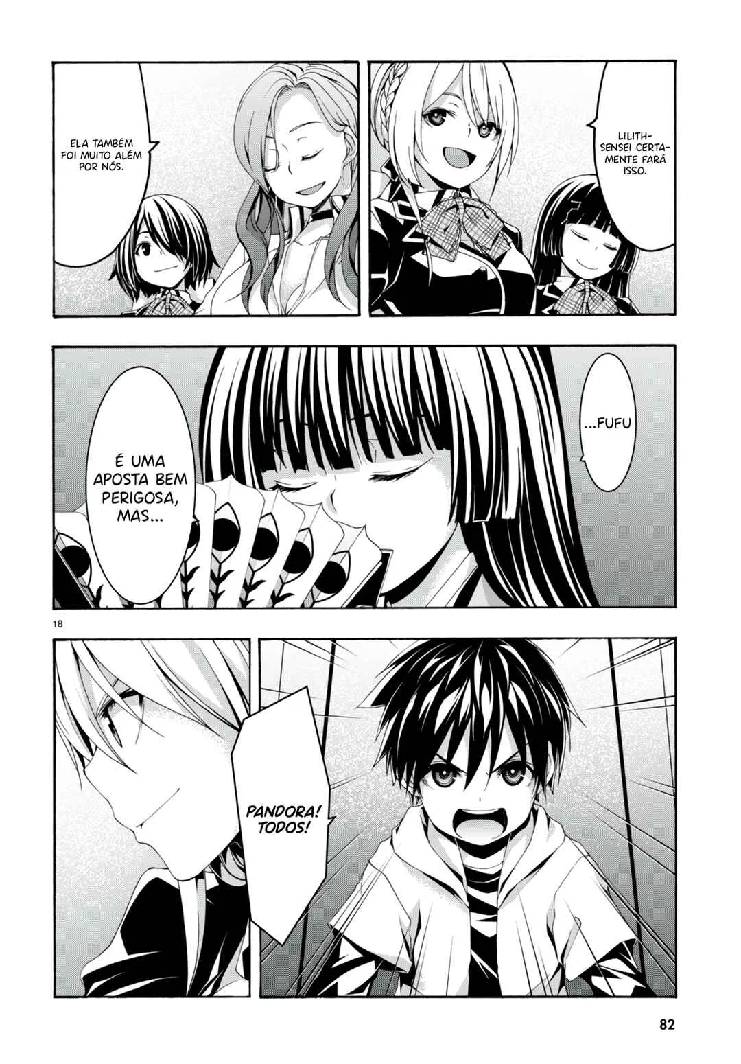 Trinity Seven — Cap. 133, pág. 19