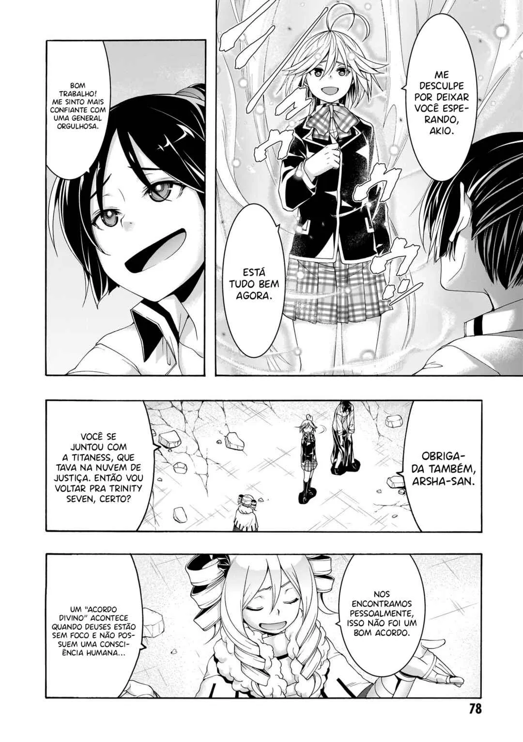 Trinity Seven — Cap. 158, pág. 22