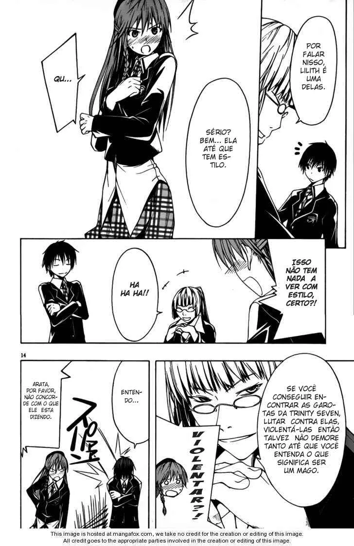 Trinity Seven — Cap. 2, pág. 14