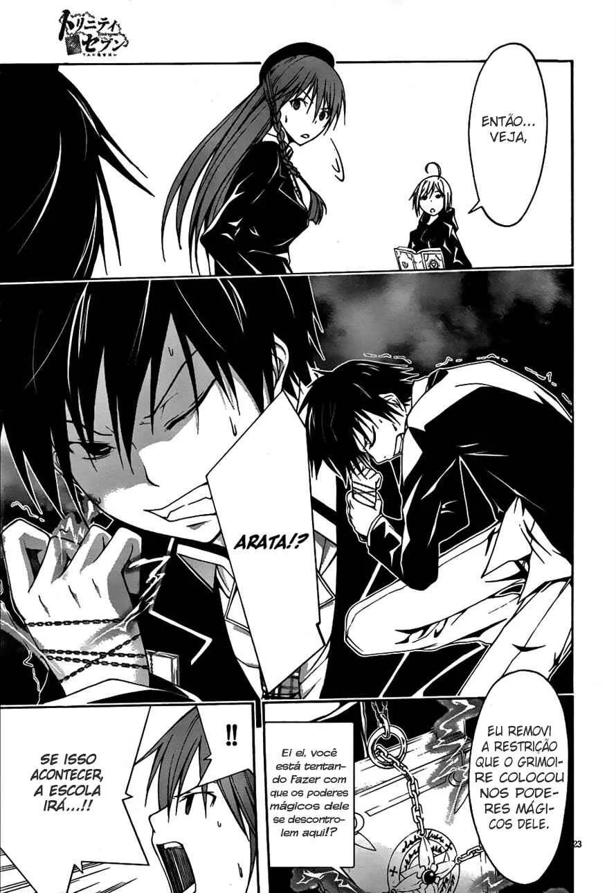 Trinity Seven — Cap. 4, pág. 23