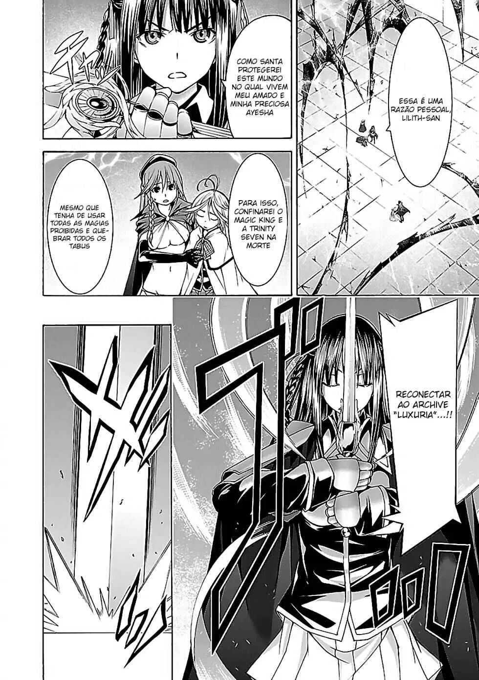Trinity Seven — Cap. 56, pág. 34