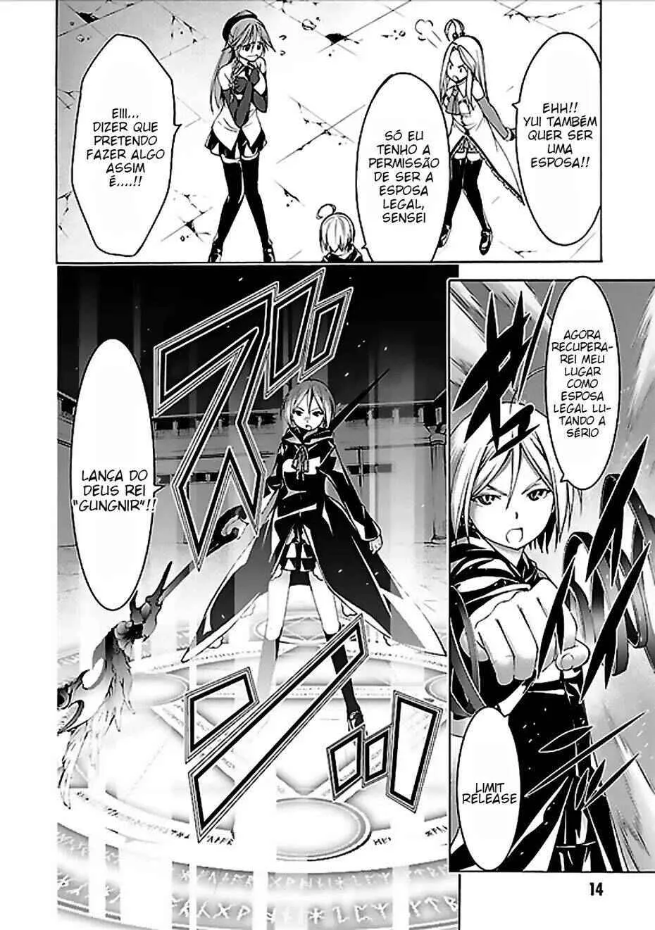 Trinity Seven — Cap. 59, pág. 14