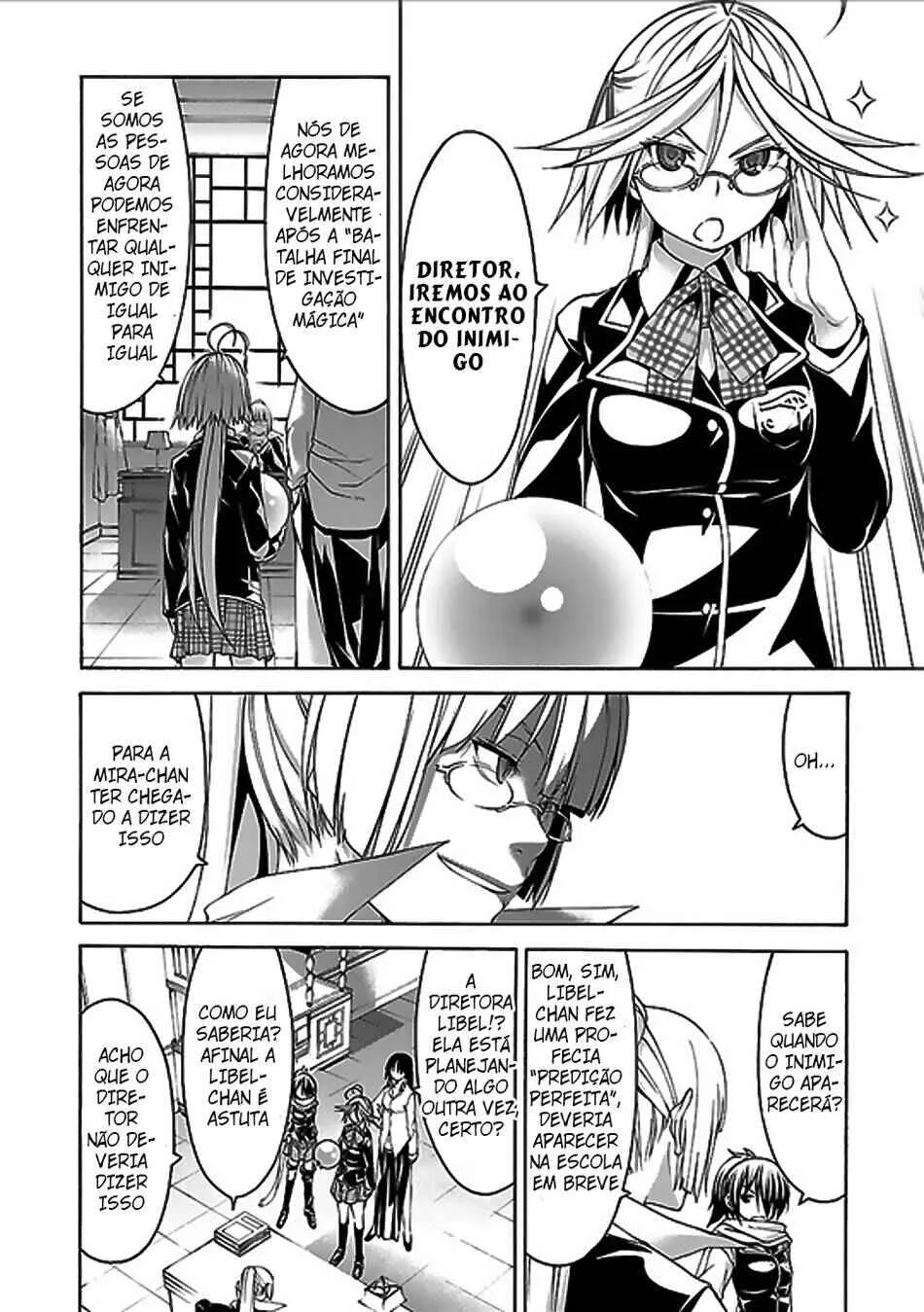 Trinity Seven — Cap. 60, pág. 17