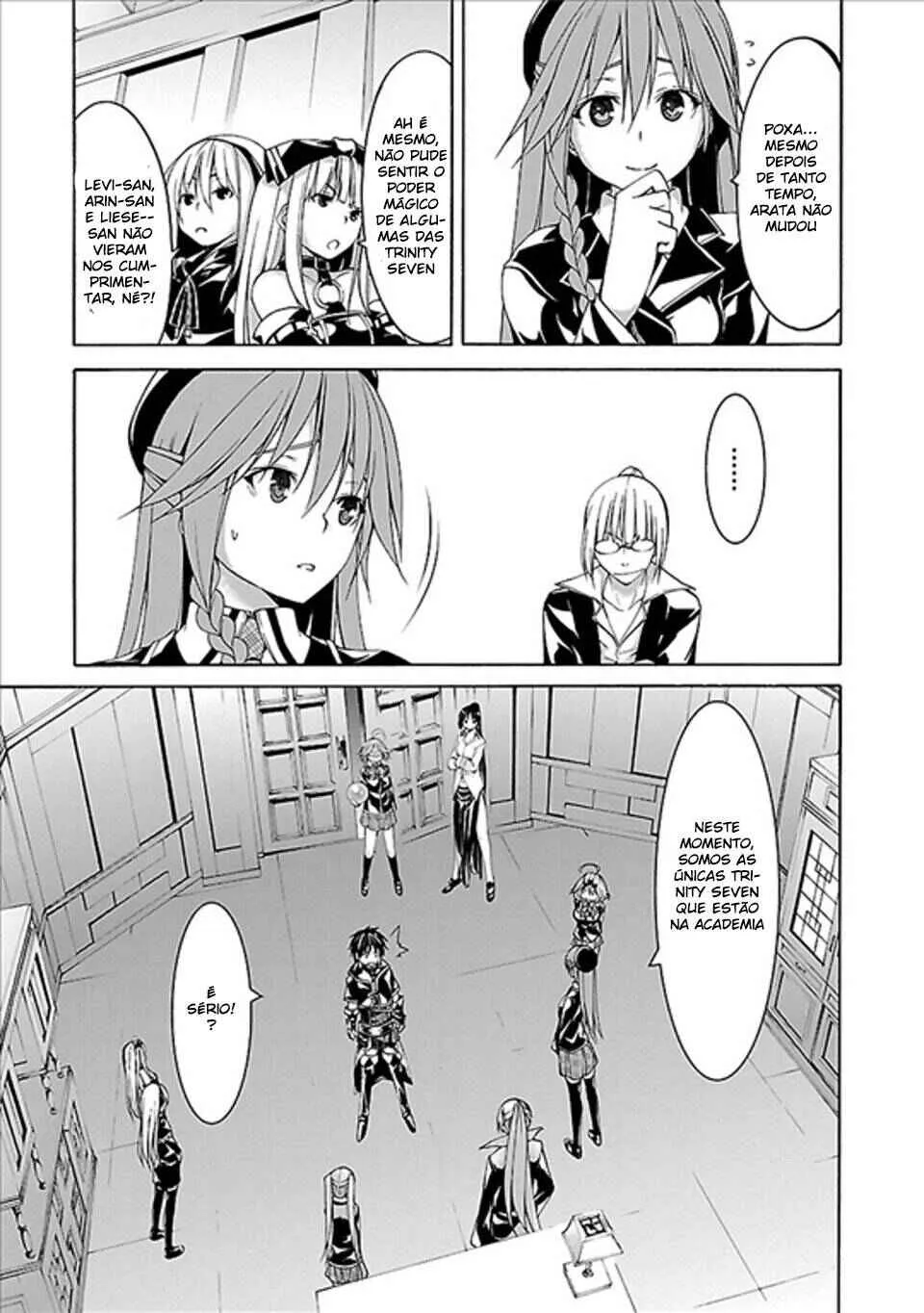 Trinity Seven — Cap. 62, pág. 14